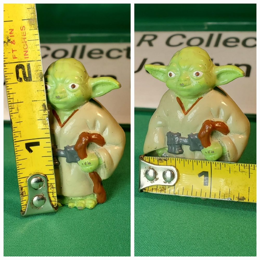 Vintage 1990 LFL Star Wars Yoda 2"H Collectible Figurine